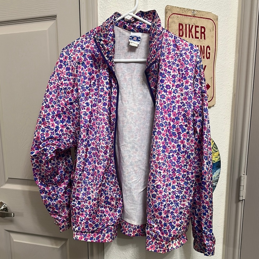 Floral Print Jacket 80’s Vintage